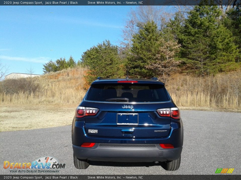 2020 Jeep Compass Sport Jazz Blue Pearl / Black Photo #7
