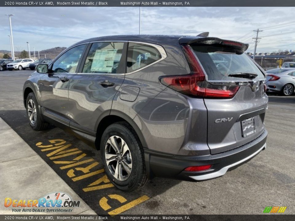 2020 Honda CR-V LX AWD Modern Steel Metallic / Black Photo #5