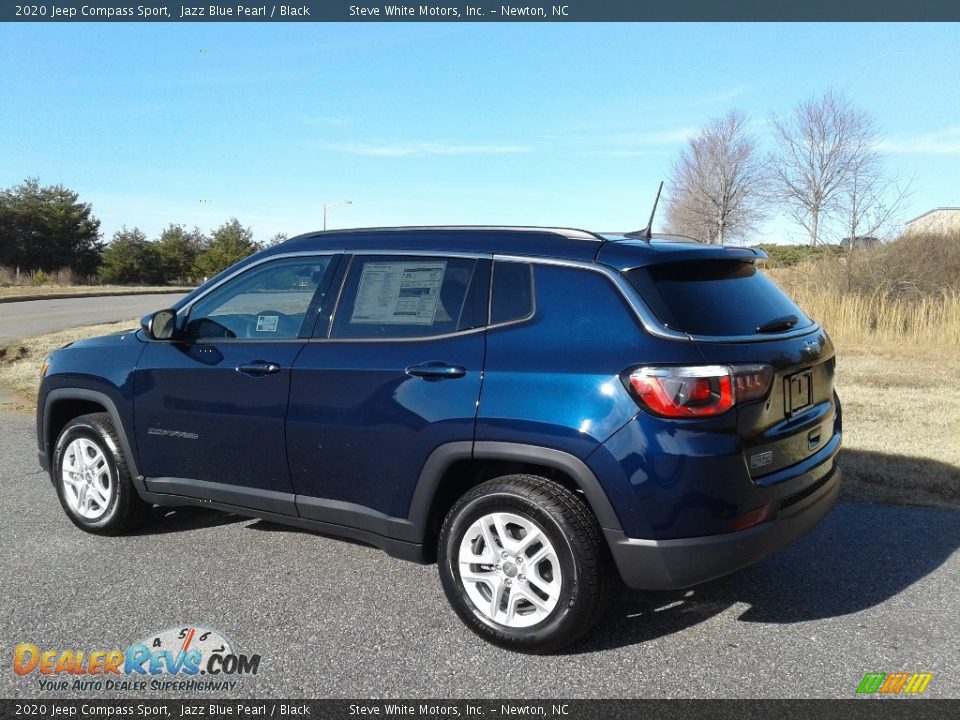 2020 Jeep Compass Sport Jazz Blue Pearl / Black Photo #8