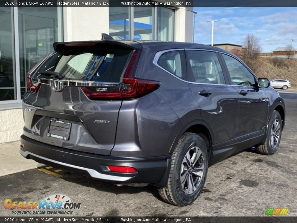 2020 Honda CR-V LX AWD Modern Steel Metallic / Black Photo #7