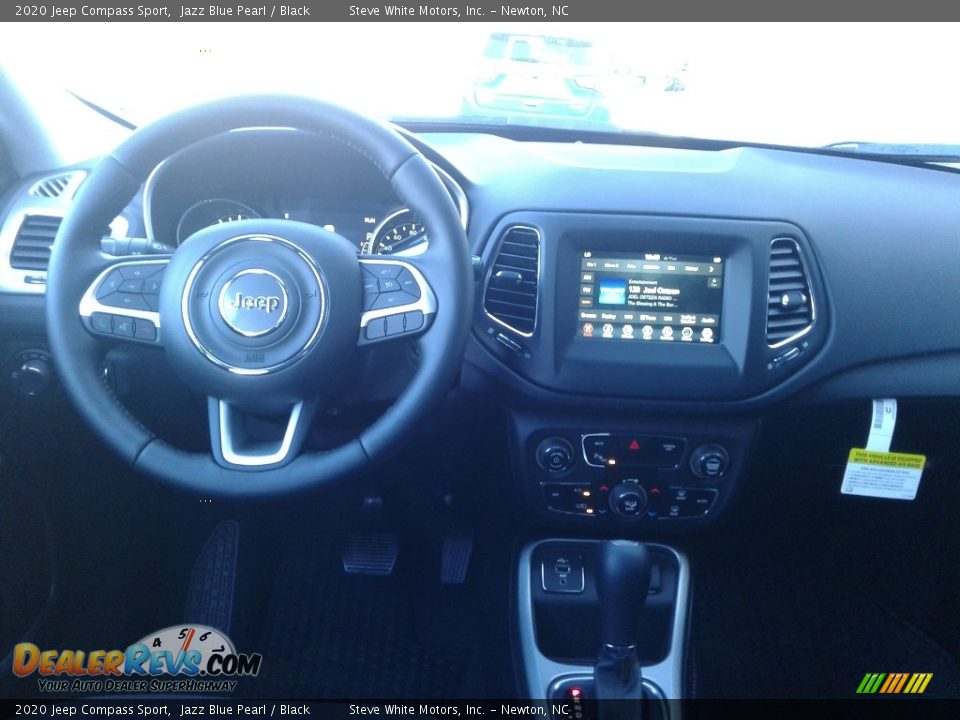 2020 Jeep Compass Sport Jazz Blue Pearl / Black Photo #13