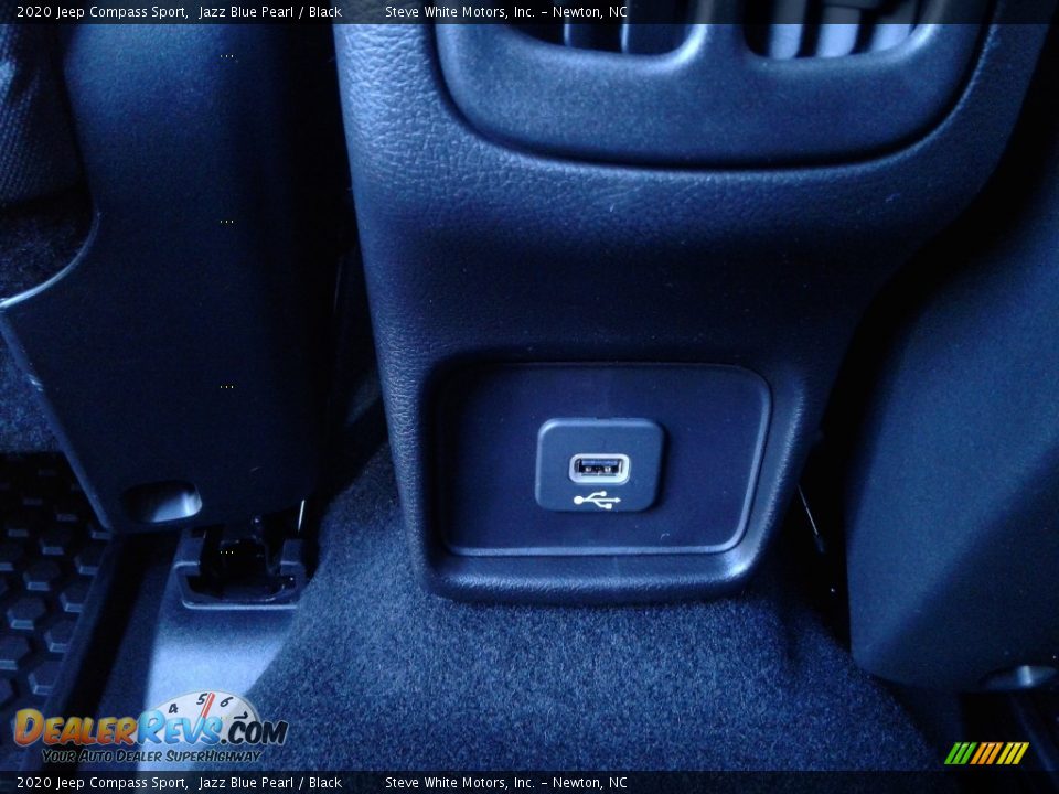 2020 Jeep Compass Sport Jazz Blue Pearl / Black Photo #14