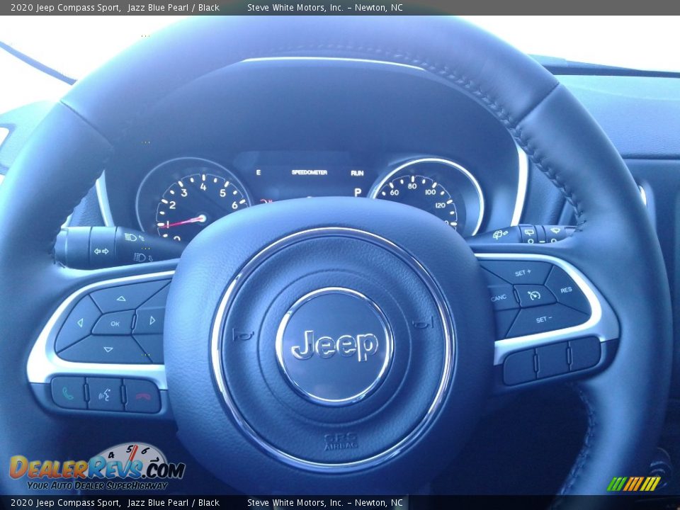 2020 Jeep Compass Sport Jazz Blue Pearl / Black Photo #20