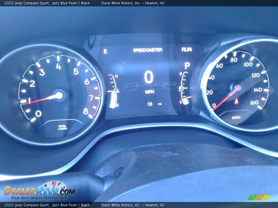 2020 Jeep Compass Sport Jazz Blue Pearl / Black Photo #21