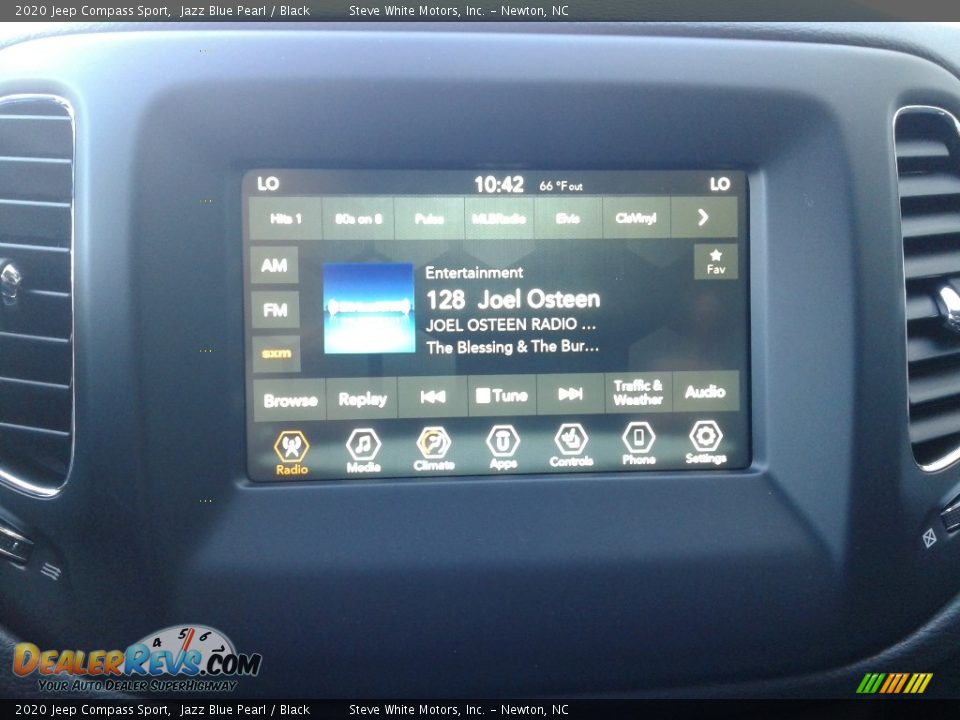 2020 Jeep Compass Sport Jazz Blue Pearl / Black Photo #22