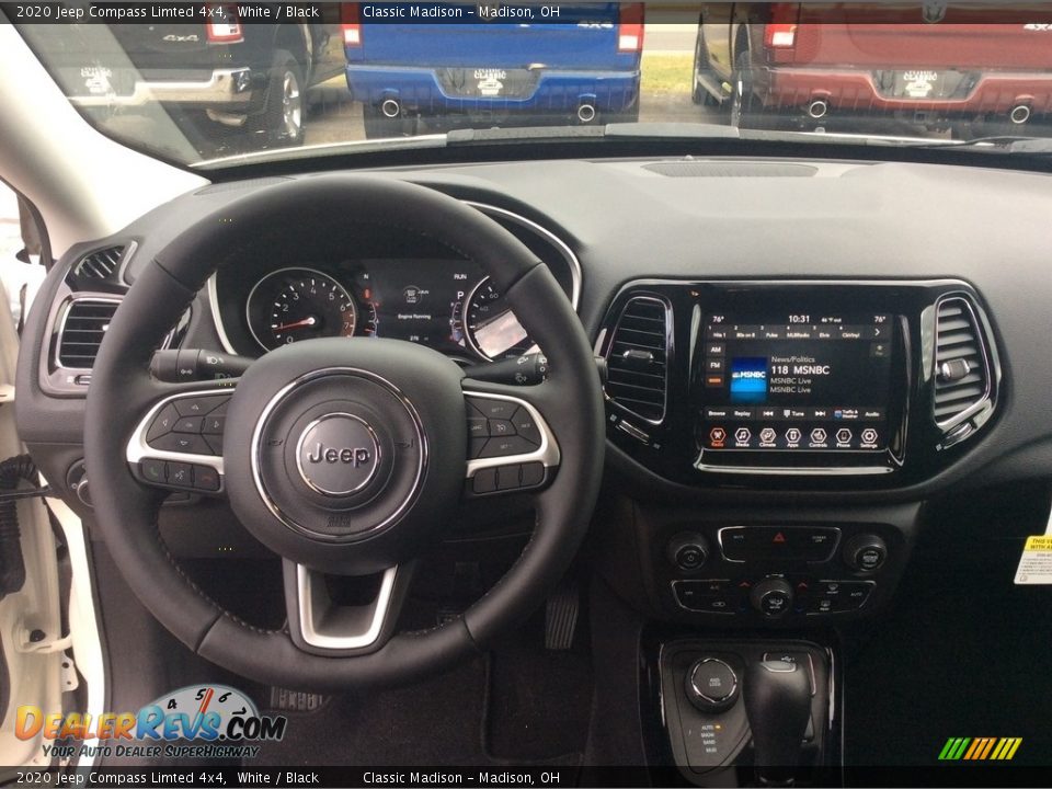 2020 Jeep Compass Limted 4x4 White / Black Photo #3