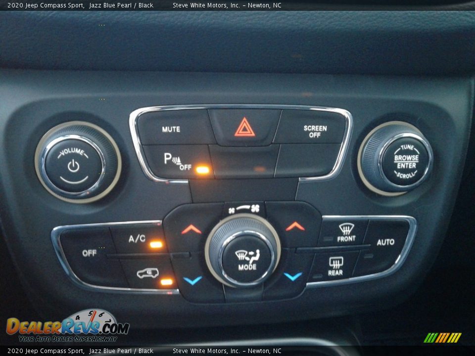 2020 Jeep Compass Sport Jazz Blue Pearl / Black Photo #25