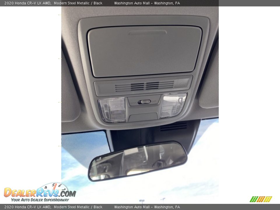2020 Honda CR-V LX AWD Modern Steel Metallic / Black Photo #34