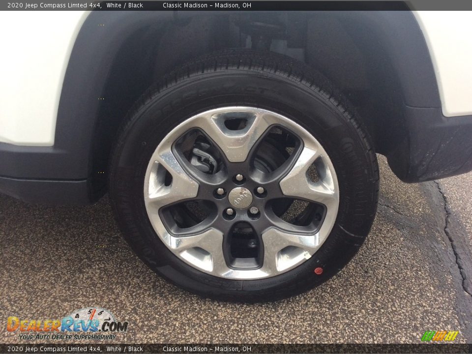 2020 Jeep Compass Limted 4x4 White / Black Photo #9
