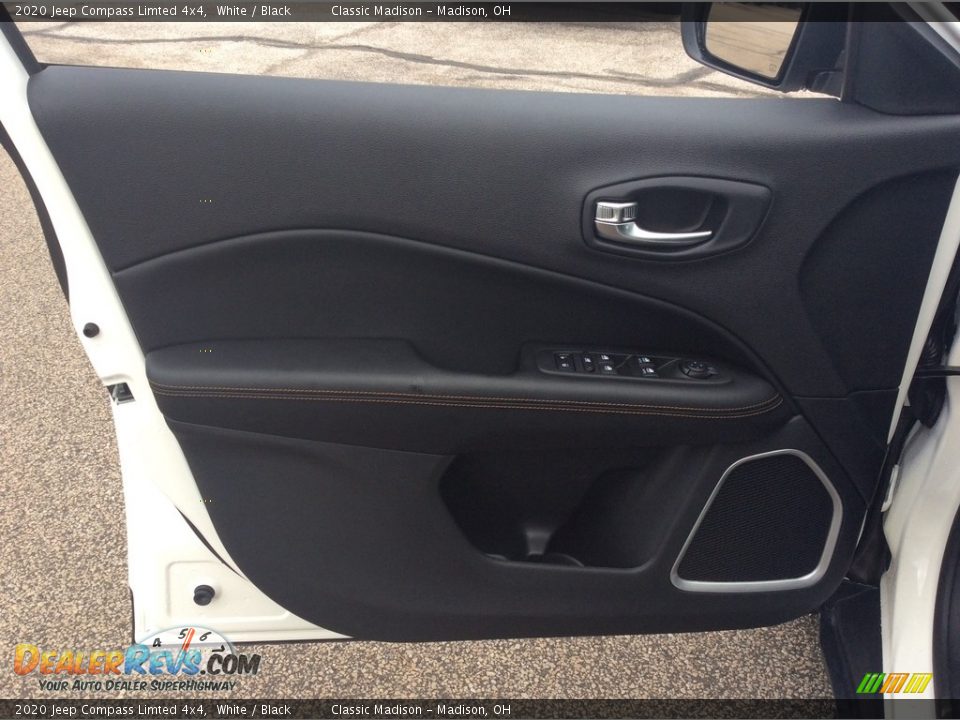 2020 Jeep Compass Limted 4x4 White / Black Photo #10