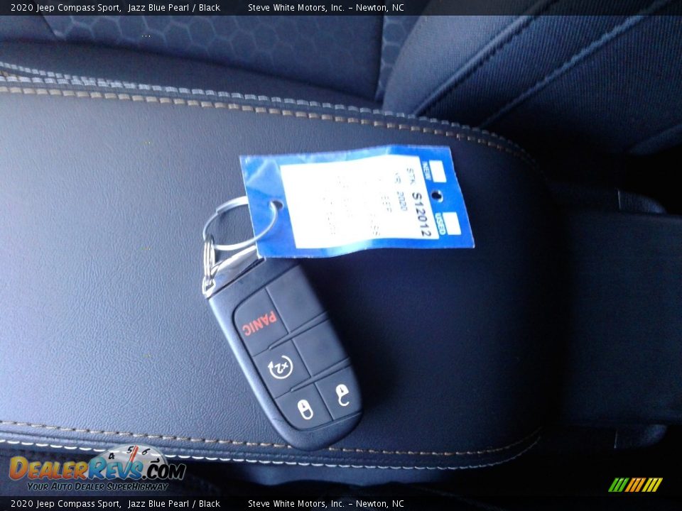 2020 Jeep Compass Sport Jazz Blue Pearl / Black Photo #30