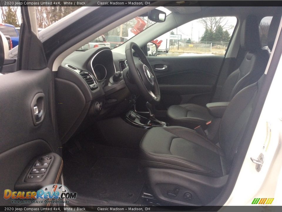 2020 Jeep Compass Limted 4x4 White / Black Photo #11