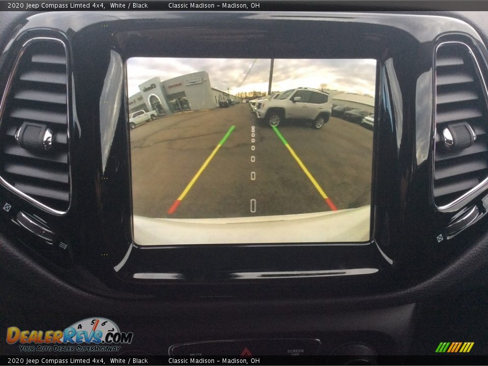 2020 Jeep Compass Limted 4x4 White / Black Photo #15