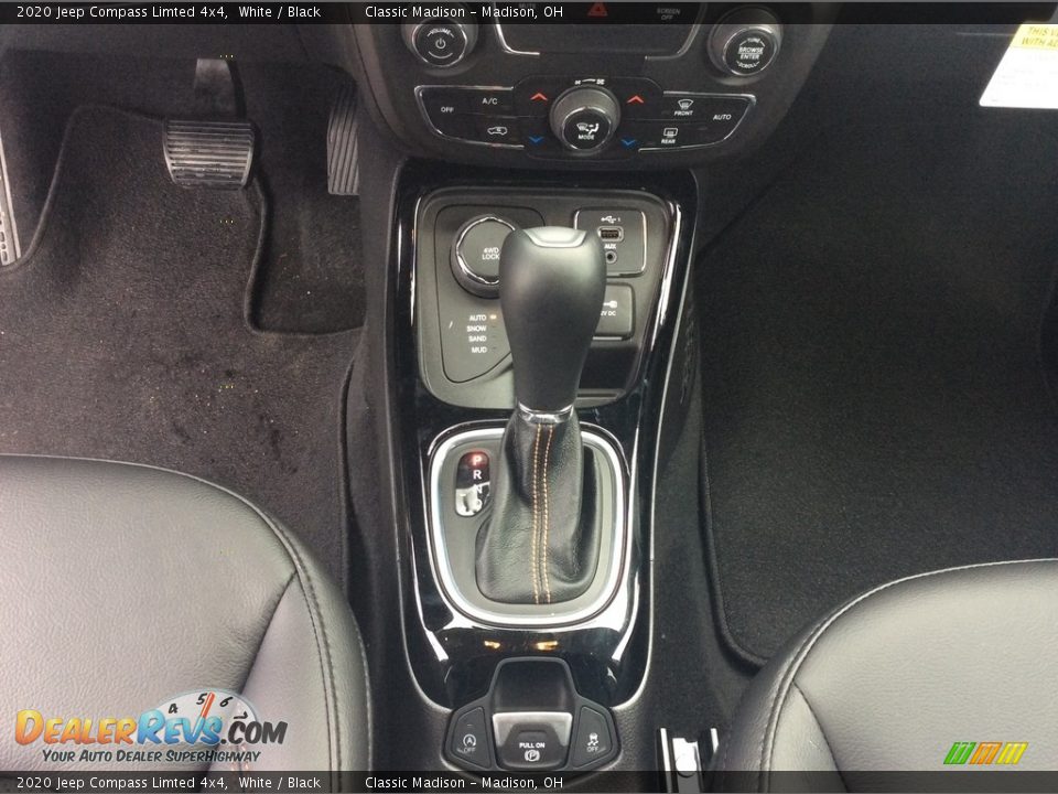 2020 Jeep Compass Limted 4x4 White / Black Photo #16