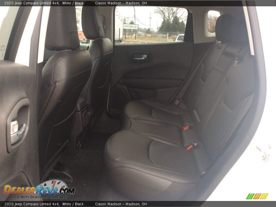 2020 Jeep Compass Limted 4x4 White / Black Photo #17