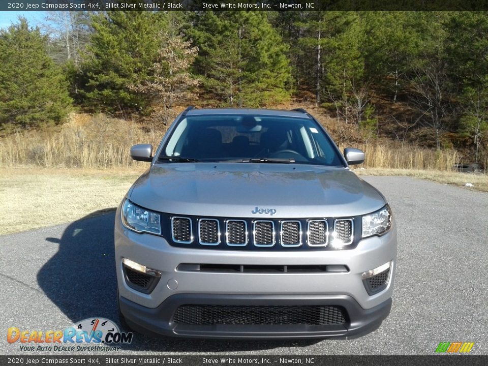 2020 Jeep Compass Sport 4x4 Billet Silver Metallic / Black Photo #4