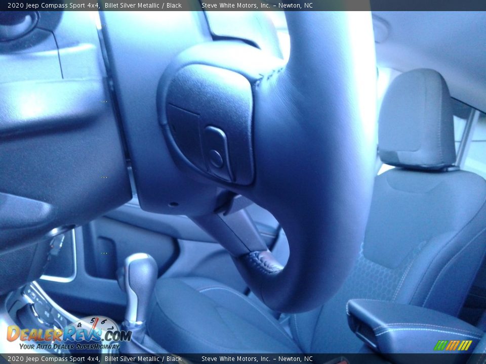 2020 Jeep Compass Sport 4x4 Billet Silver Metallic / Black Photo #12