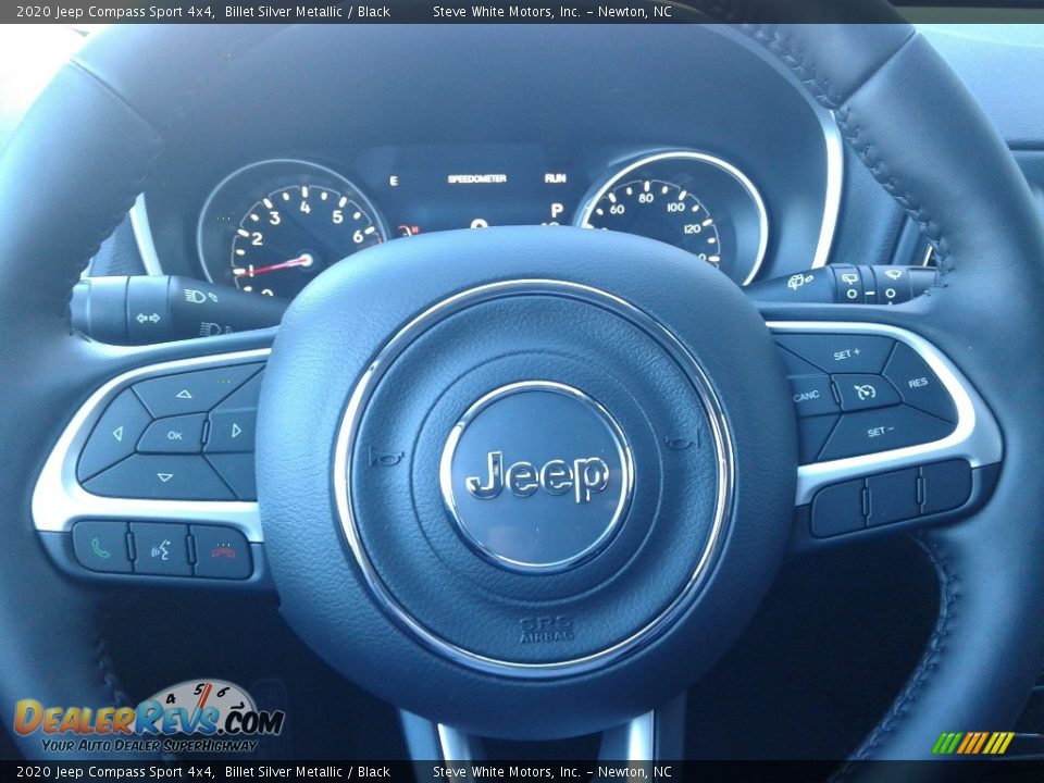 2020 Jeep Compass Sport 4x4 Billet Silver Metallic / Black Photo #20