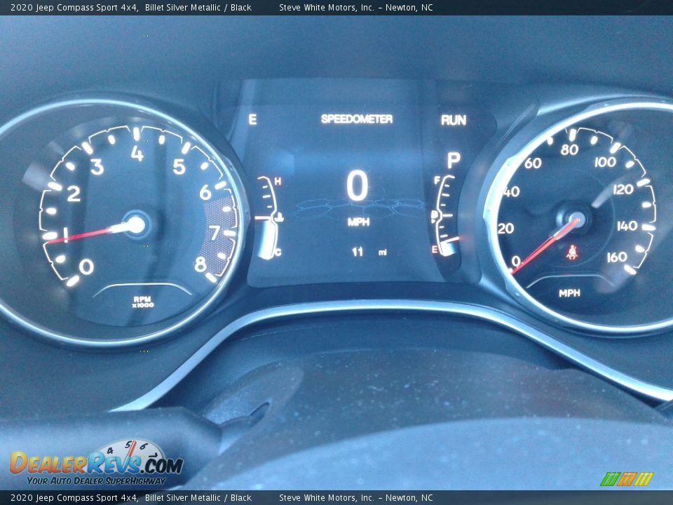 2020 Jeep Compass Sport 4x4 Billet Silver Metallic / Black Photo #21