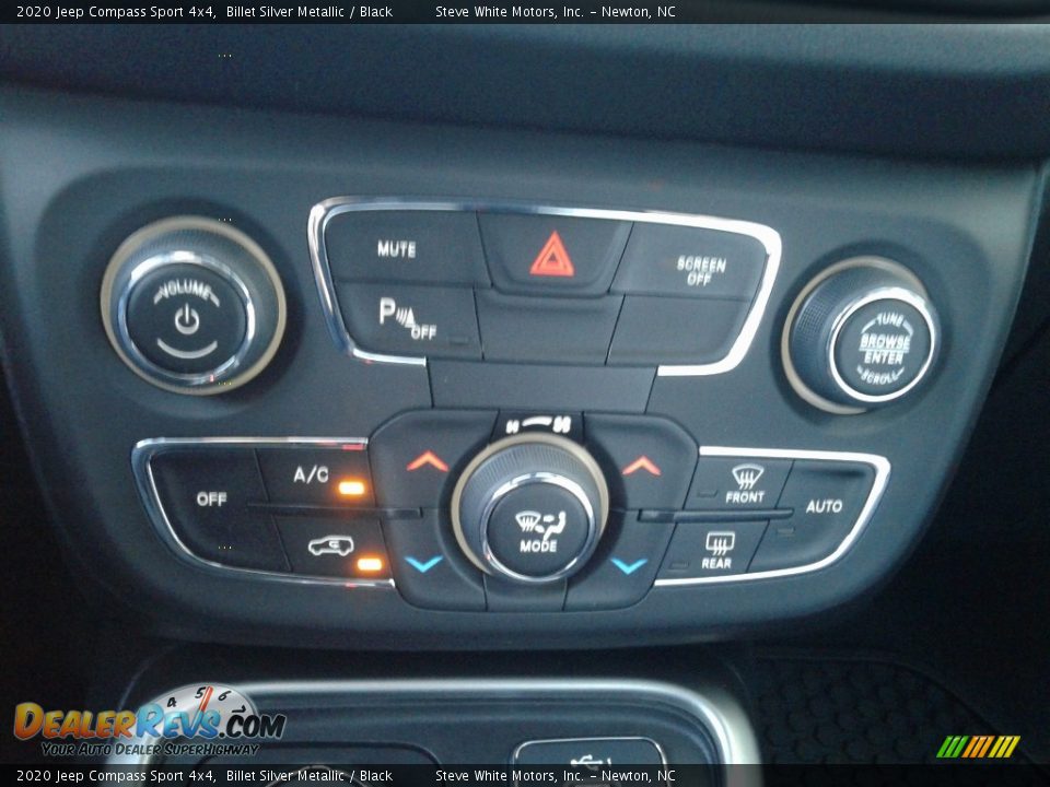 2020 Jeep Compass Sport 4x4 Billet Silver Metallic / Black Photo #25