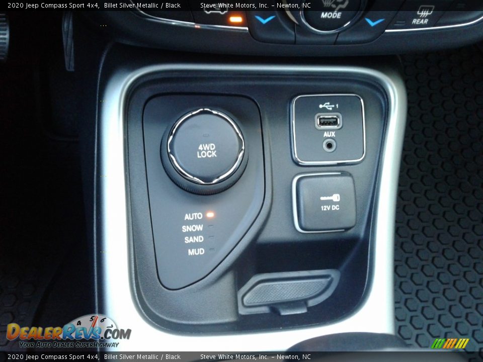 2020 Jeep Compass Sport 4x4 Billet Silver Metallic / Black Photo #26