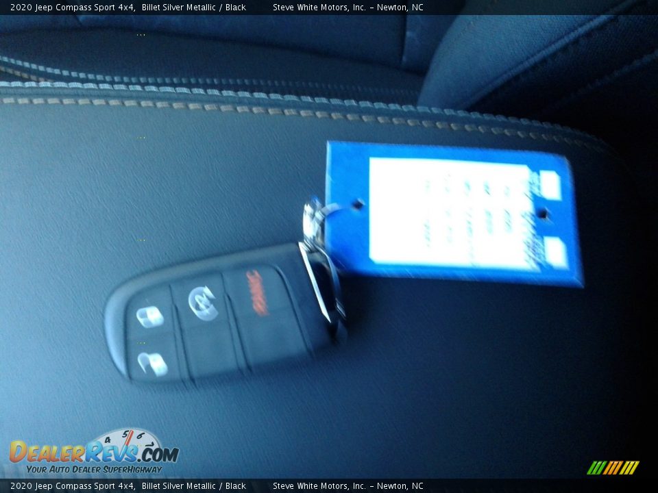 2020 Jeep Compass Sport 4x4 Billet Silver Metallic / Black Photo #31
