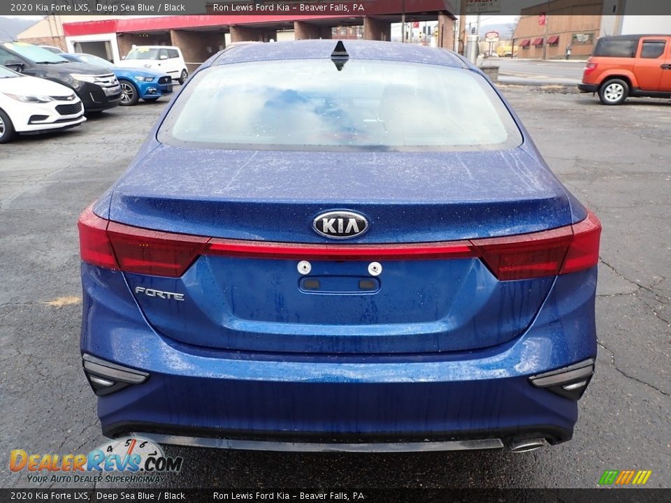 2020 Kia Forte LXS Deep Sea Blue / Black Photo #3