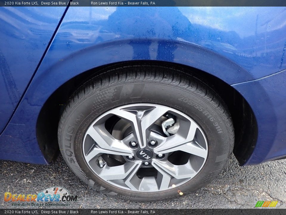 2020 Kia Forte LXS Deep Sea Blue / Black Photo #10