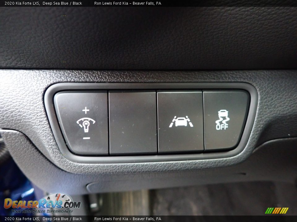 2020 Kia Forte LXS Deep Sea Blue / Black Photo #12