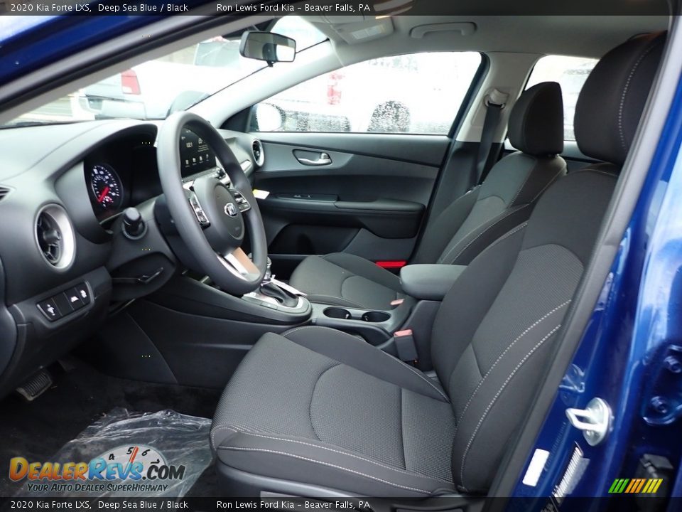 2020 Kia Forte LXS Deep Sea Blue / Black Photo #14
