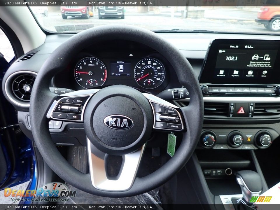 2020 Kia Forte LXS Deep Sea Blue / Black Photo #18