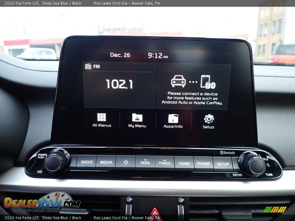 2020 Kia Forte LXS Deep Sea Blue / Black Photo #19