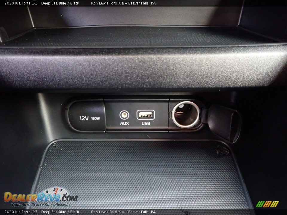2020 Kia Forte LXS Deep Sea Blue / Black Photo #20