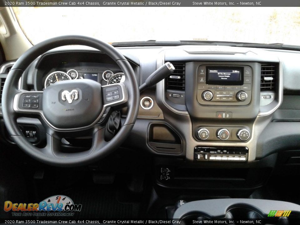 Dashboard of 2020 Ram 3500 Tradesman Crew Cab 4x4 Chassis Photo #12