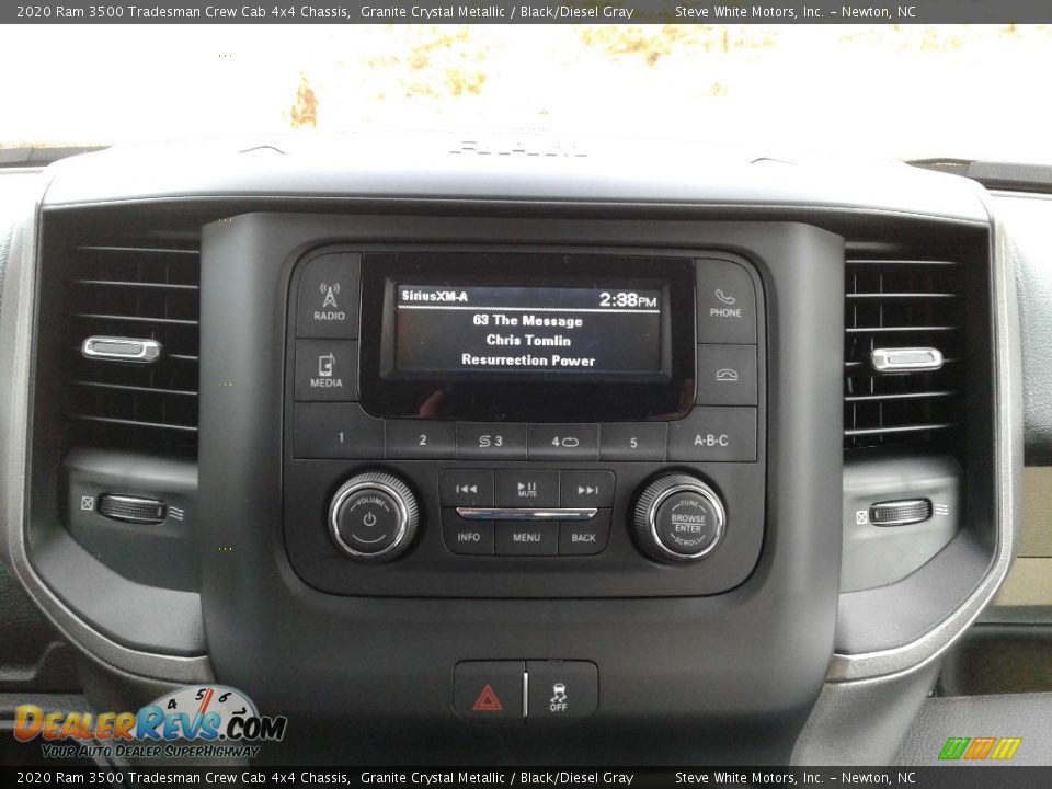 2020 Ram 3500 Tradesman Crew Cab 4x4 Chassis Granite Crystal Metallic / Black/Diesel Gray Photo #20