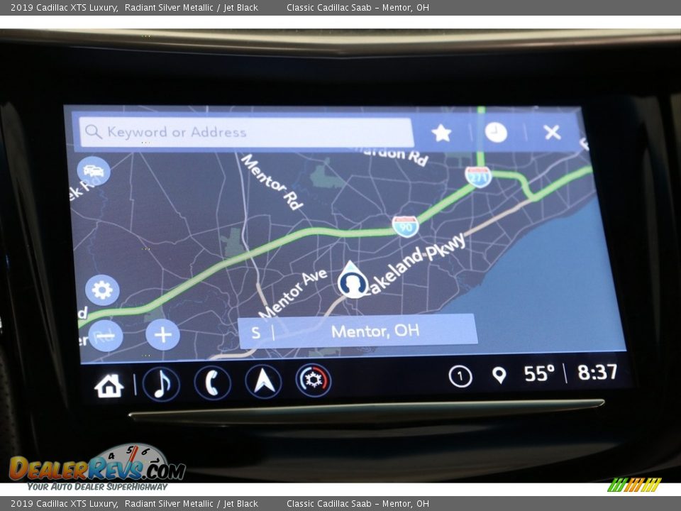 2019 Cadillac XTS Luxury Radiant Silver Metallic / Jet Black Photo #13