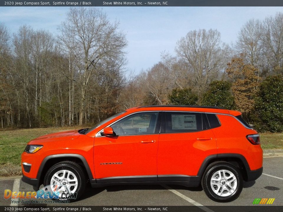 Spitfire Orange 2020 Jeep Compass Sport Photo #1