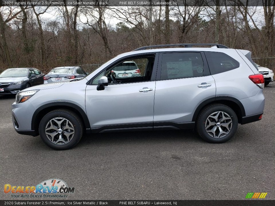 2020 Subaru Forester 2.5i Premium Ice Silver Metallic / Black Photo #3