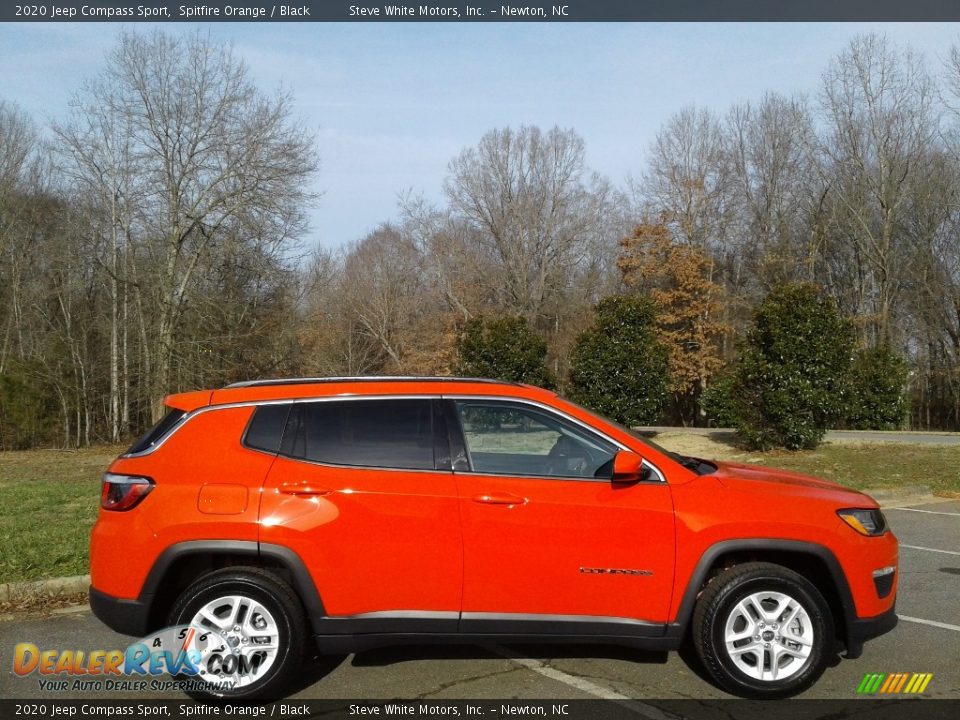 Spitfire Orange 2020 Jeep Compass Sport Photo #5