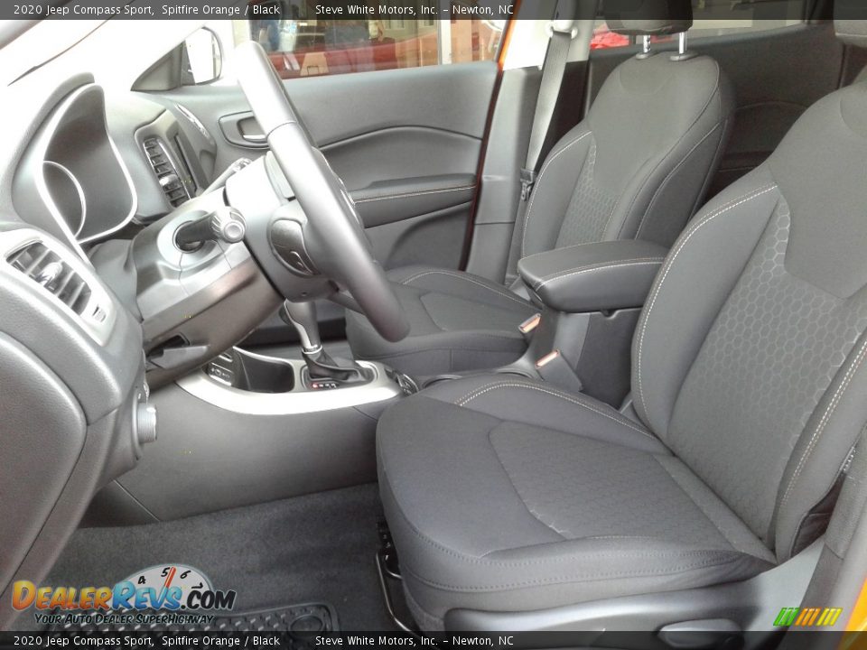 2020 Jeep Compass Sport Spitfire Orange / Black Photo #10