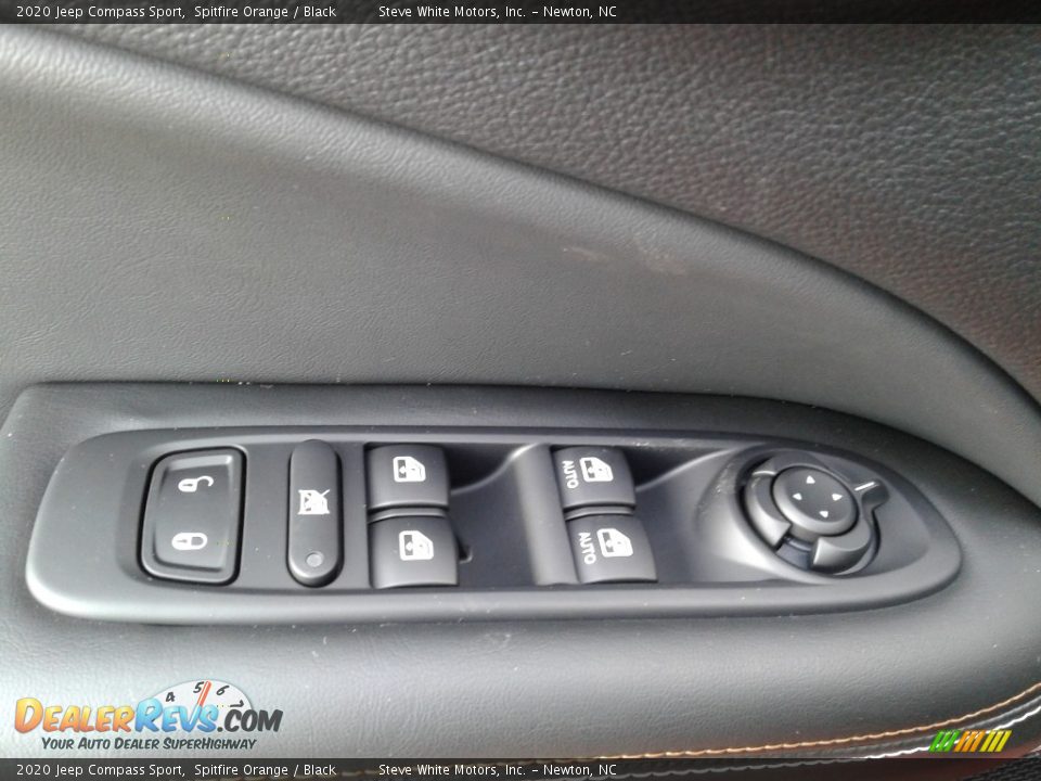 2020 Jeep Compass Sport Spitfire Orange / Black Photo #11