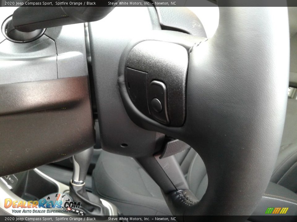 2020 Jeep Compass Sport Spitfire Orange / Black Photo #12