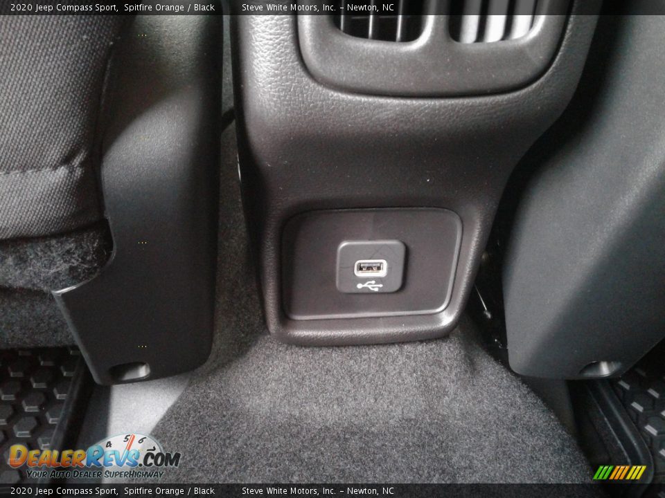 2020 Jeep Compass Sport Spitfire Orange / Black Photo #14