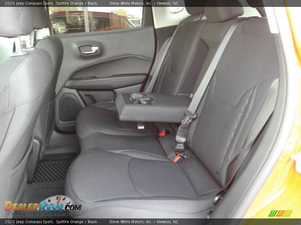 2020 Jeep Compass Sport Spitfire Orange / Black Photo #15