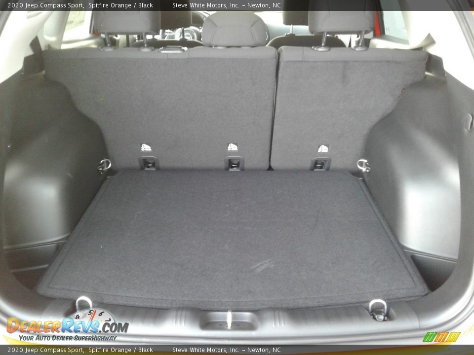 2020 Jeep Compass Sport Spitfire Orange / Black Photo #16