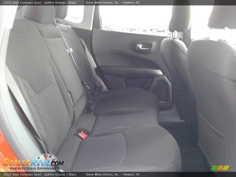 2020 Jeep Compass Sport Spitfire Orange / Black Photo #18