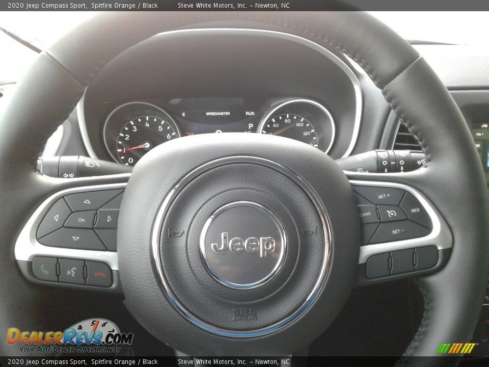 2020 Jeep Compass Sport Spitfire Orange / Black Photo #20