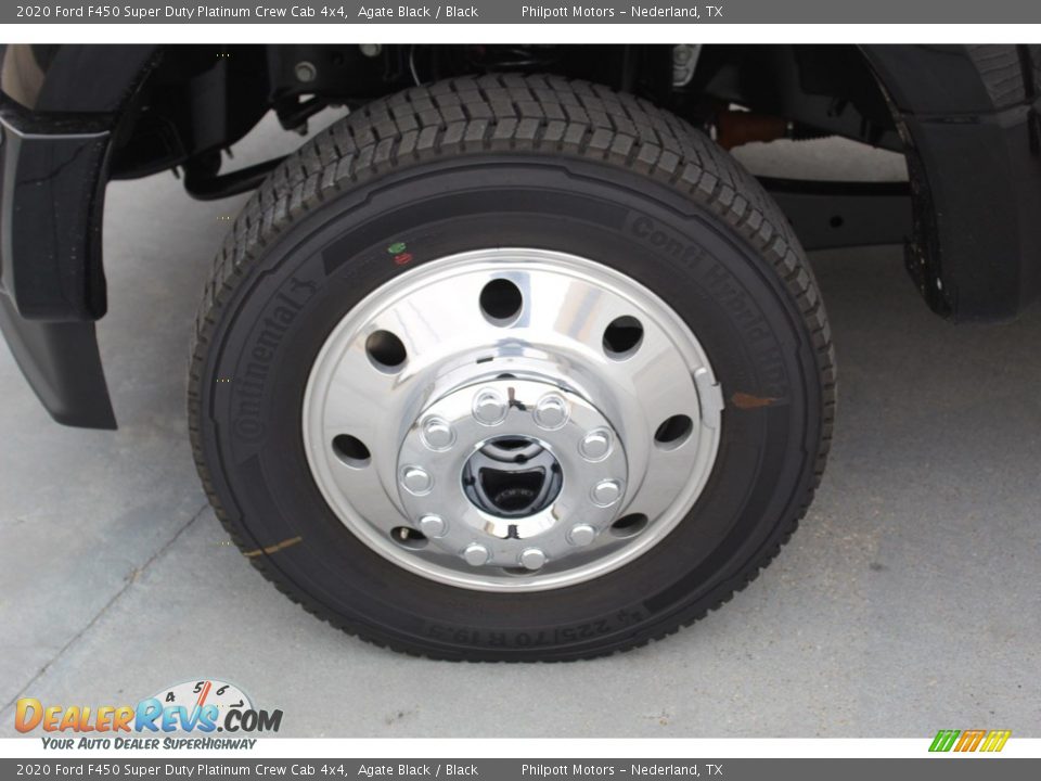 2020 Ford F450 Super Duty Platinum Crew Cab 4x4 Agate Black / Black Photo #5