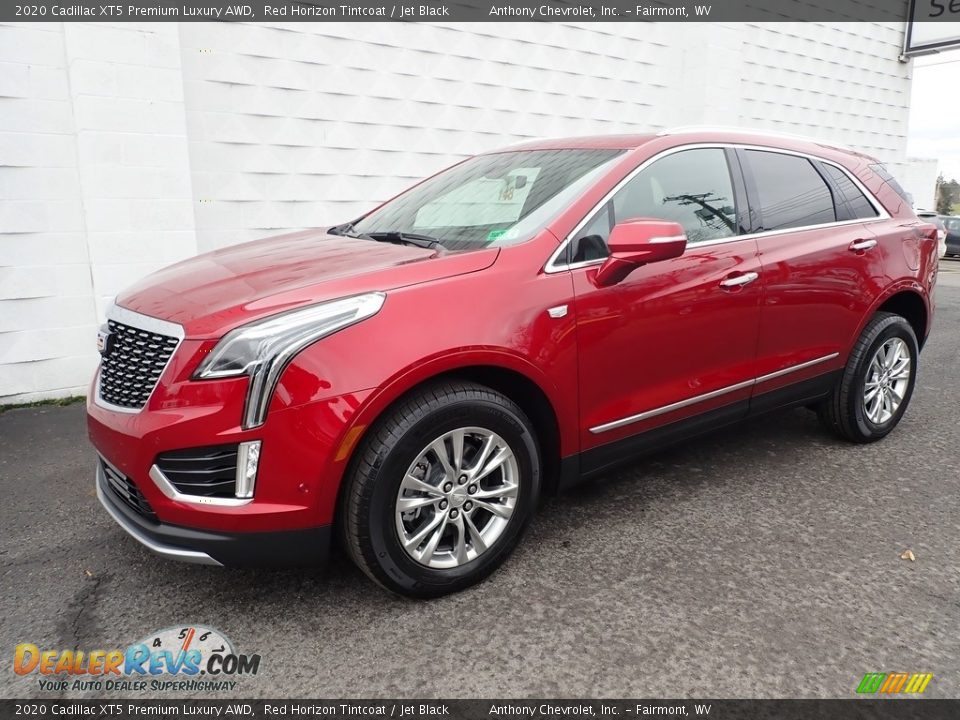2020 Cadillac XT5 Premium Luxury AWD Red Horizon Tintcoat / Jet Black Photo #2