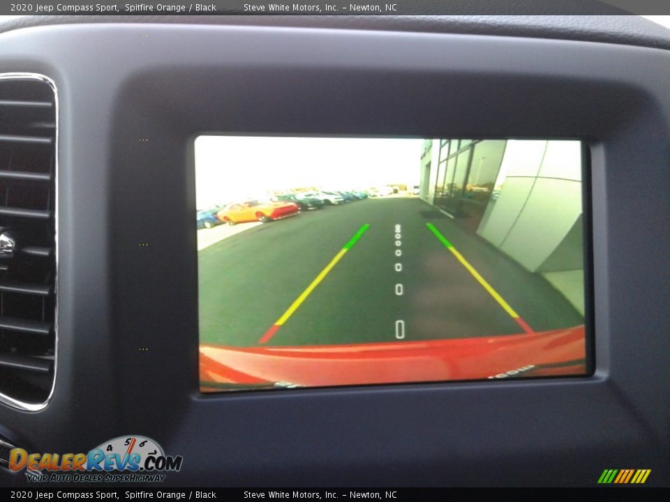 2020 Jeep Compass Sport Spitfire Orange / Black Photo #24